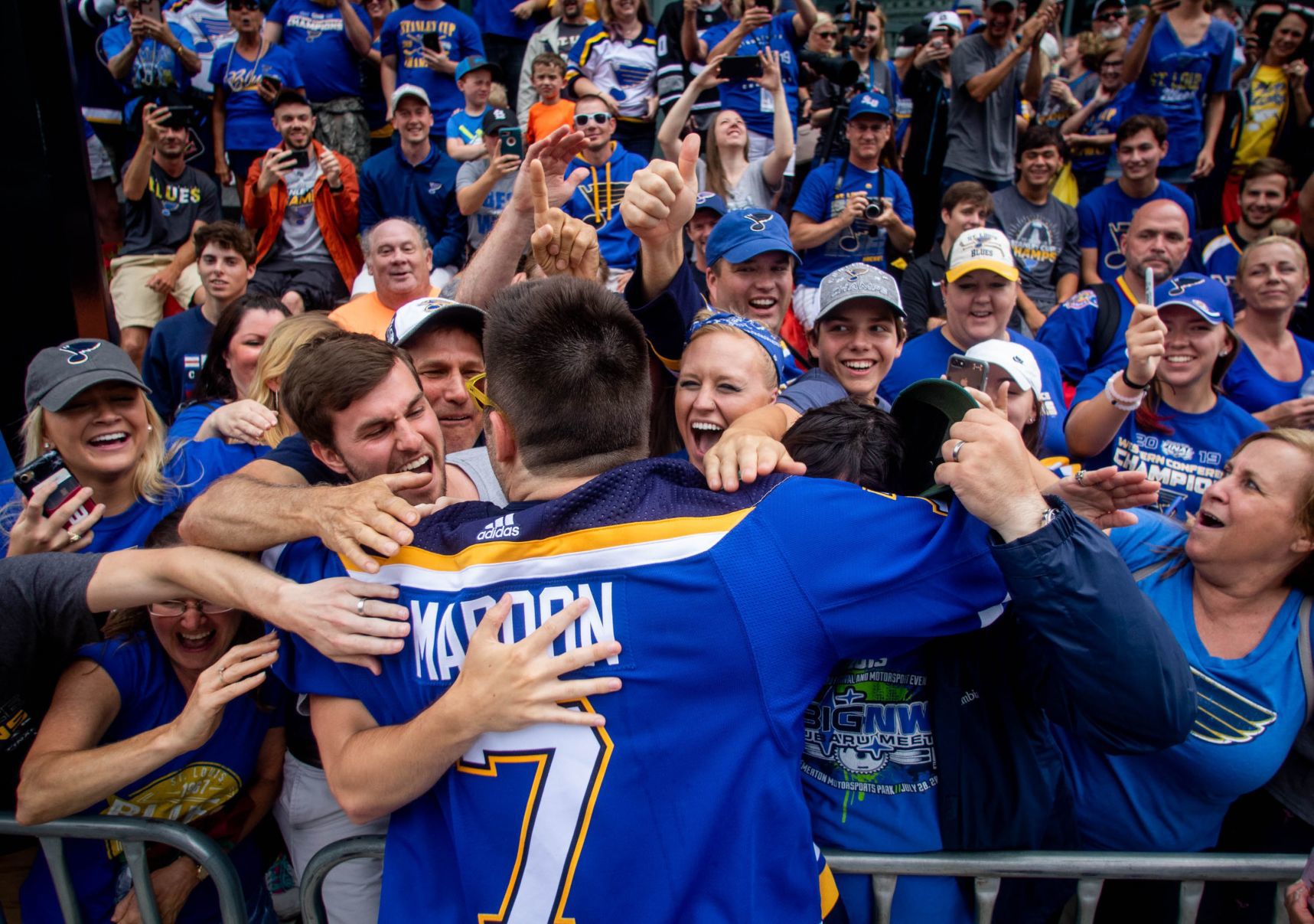 St. Louis Blues, fans celebrate Stanley Cup victory